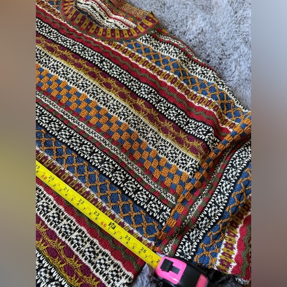 Gorgeous Vintage Missoni made in Italy pattern Sweater lightweight size Large - Picture 5 of 10